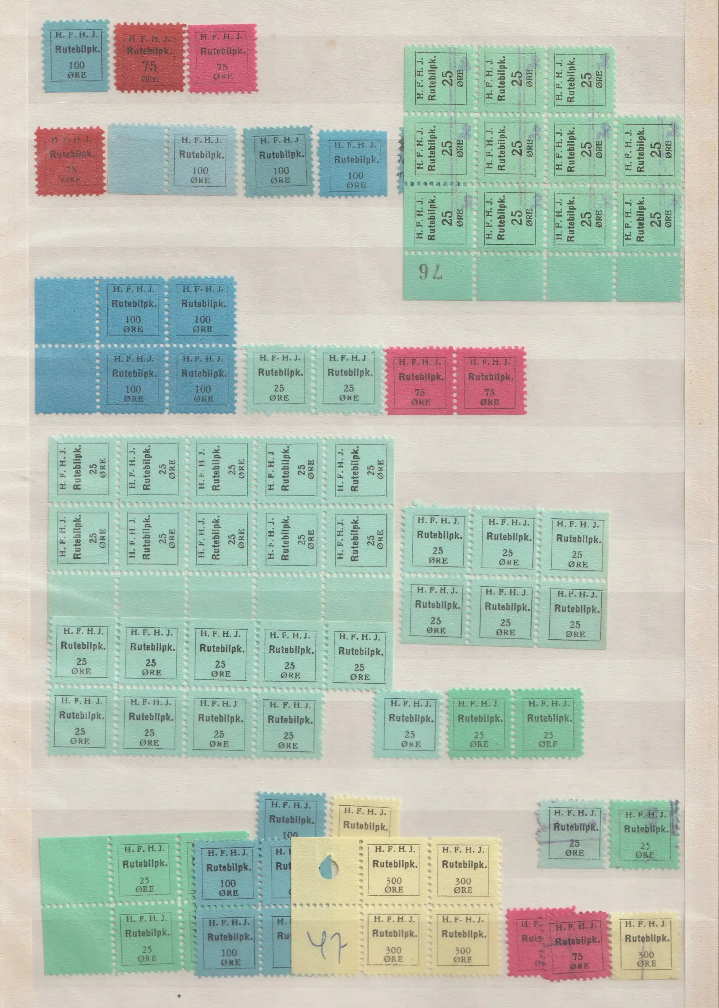 Billede af aktions lot 777